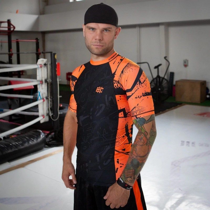 EXTREME HOBBY KOSZULKA RASHGUARD NEO ORANGE