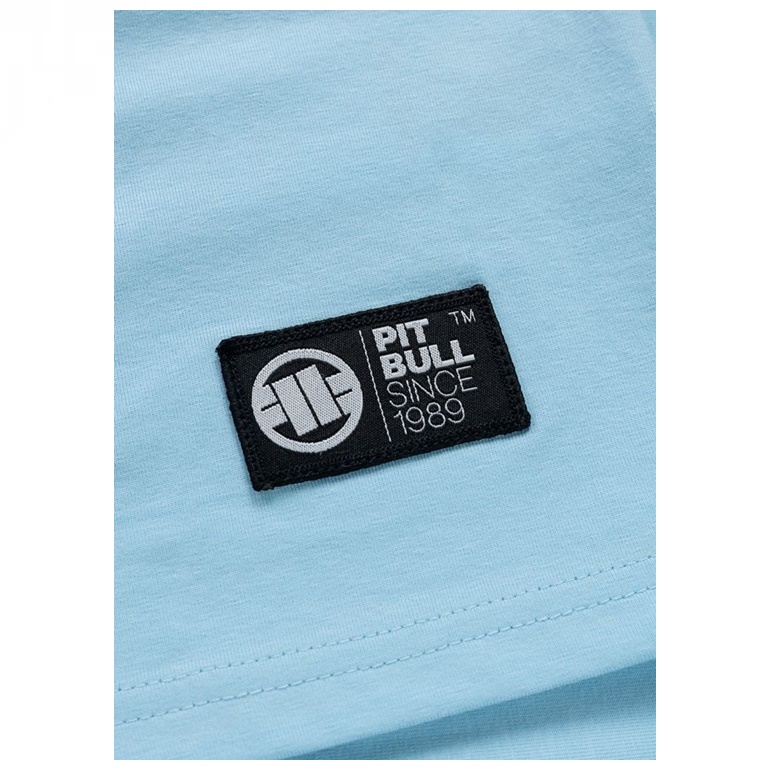 PIT BULL TANK TOP SLIM FIT PALMS LIGHT BLUE