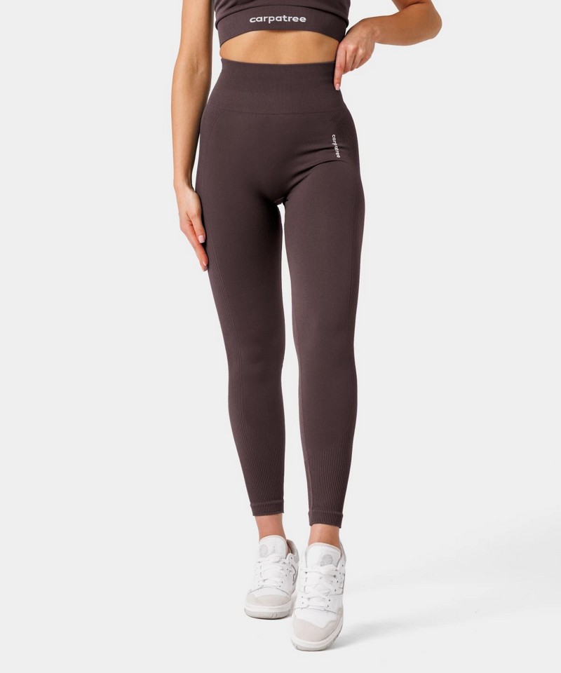 CARPATREE LEGGINSY BEZSZWOWE ALLURE BERRY BROWN