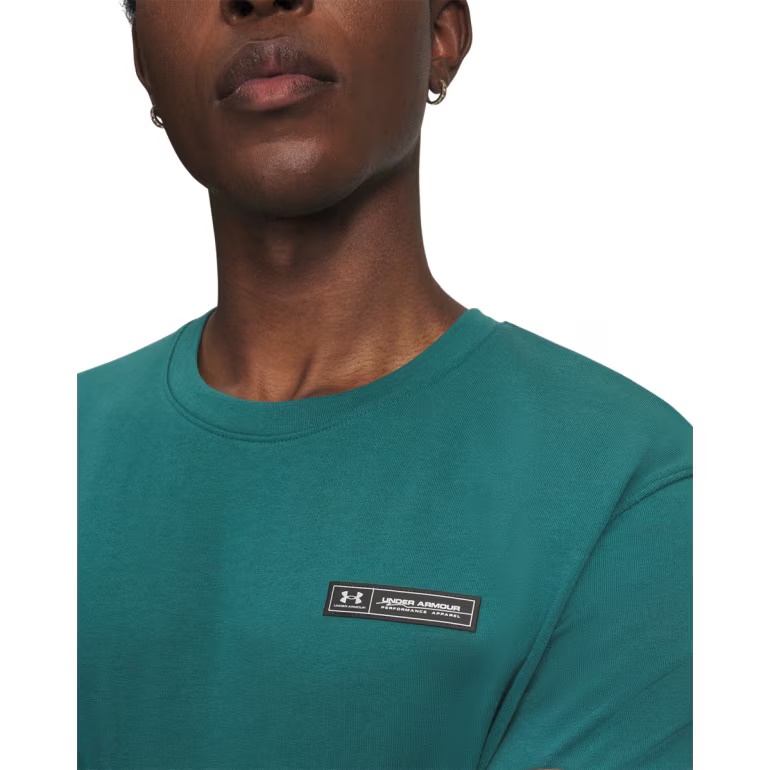 UNDER ARMOUR KOSZULKA OVERSIZED LABEL HEAVYWEIGHT 338