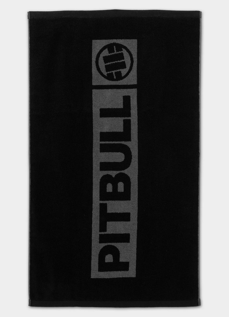 PIT BULL RĘCZNIK HILLTOP BLACK / GREY