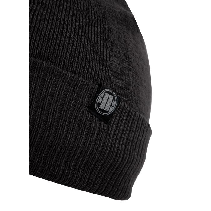 PIT BULL CZAPKA ZIMOWA BEANIE BUBBLE SMALL LOGO BLACK