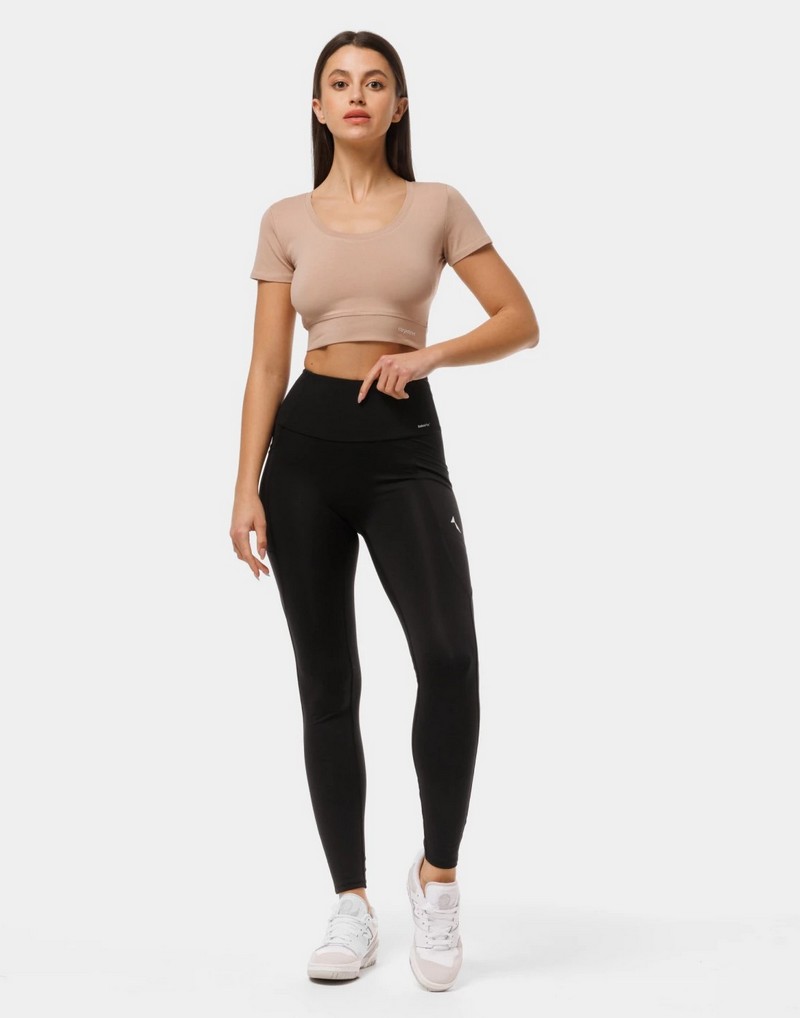 CARPATREE KOSZULKA CROP EVE BEIGE