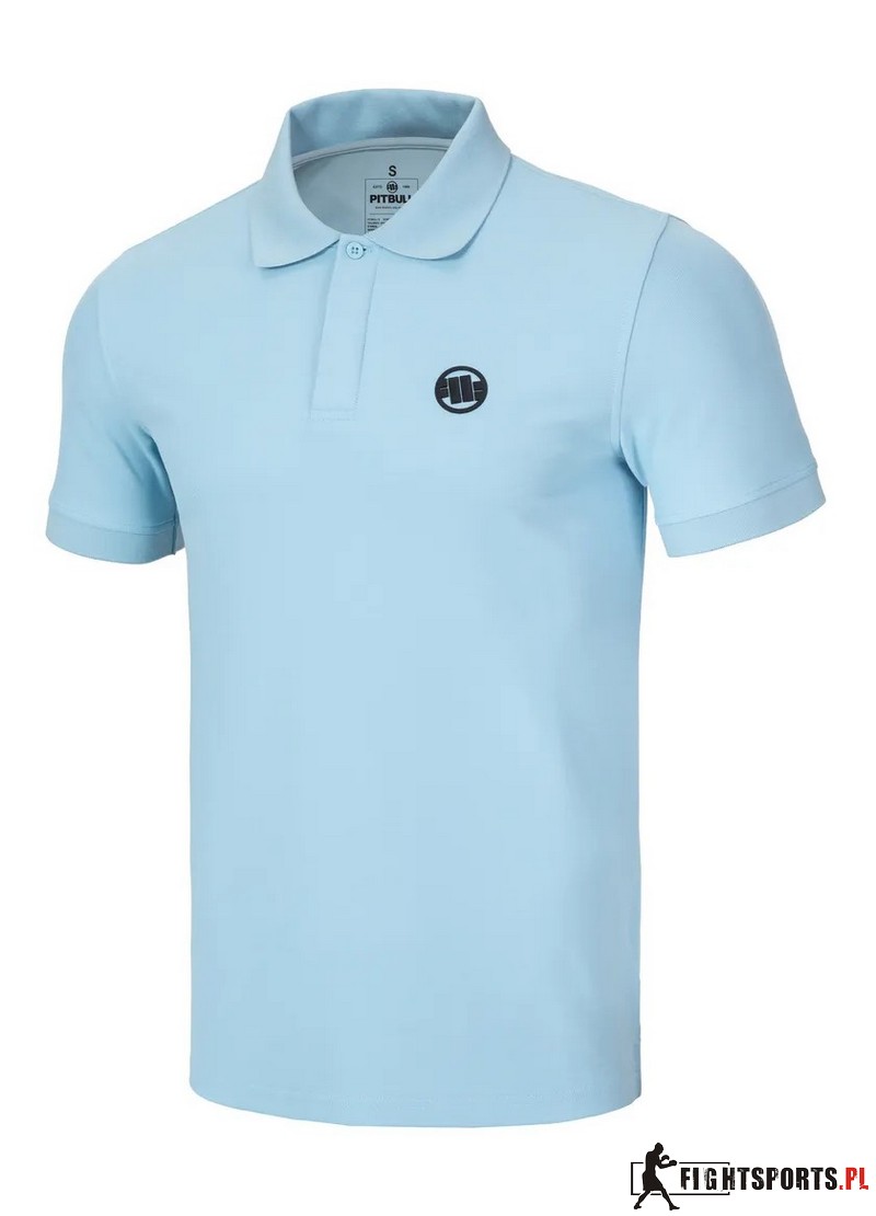 PIT BULL KOSZULKA POLO ROCKEY LIGHT BLUE