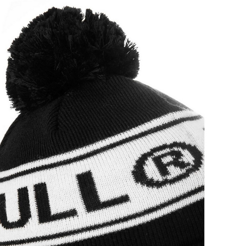 PIT BULL CZAPKA ZIMOWA BEANIE VERMEL BLACK/WHITE