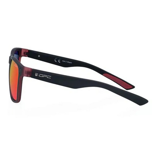 OPC OKULARY PRZECIWSŁONECZNE MIAMI MATT BLACK RED REVO