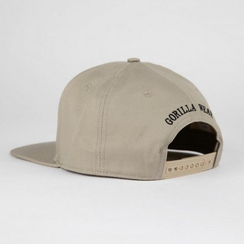 GORILLA WEAR CZAPKA Z DASZKIEM DOTHAN CAP BEŻ