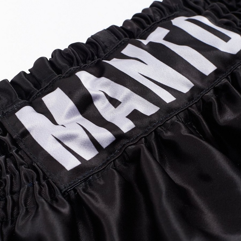 MANTO SZORTY MUAY THAI DUAL BLACK