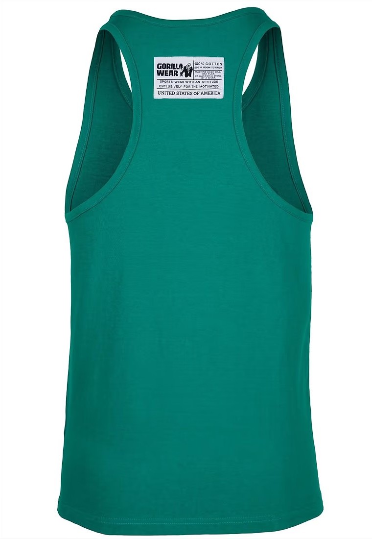 GORILLA WEAR TANK TOP CLASSIC TEAL GREEN
