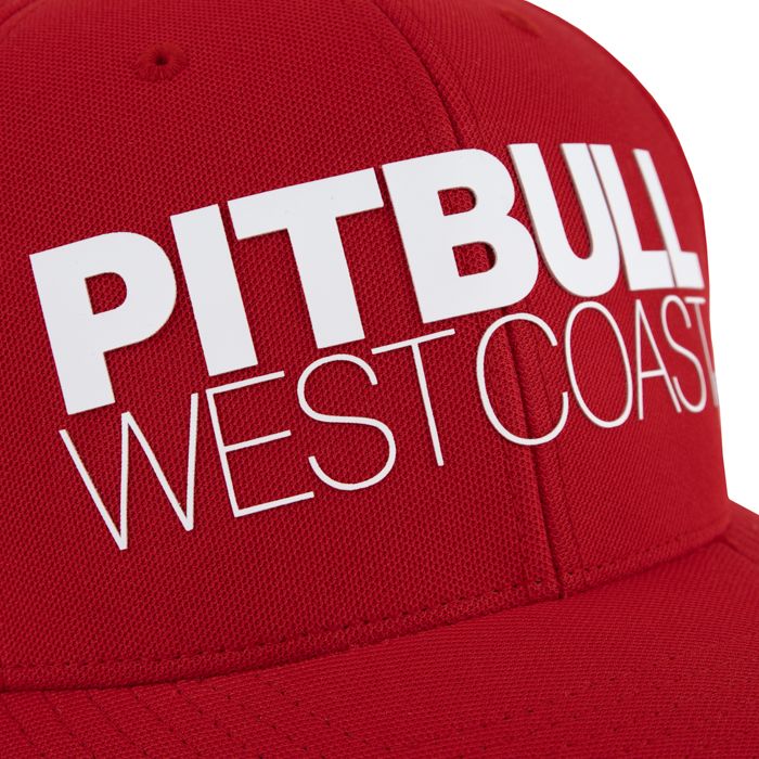 PIT BULL CZAPKA Z DASZKIEM SNAPBACK CLASSIC SEASCAPE RED