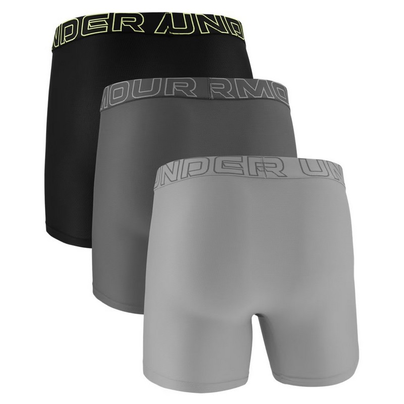 UNDER ARMOUR BOKSERKI PERFORMANCE TECH MESH 6IN 3 PACK 069