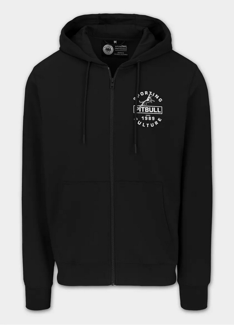 PIT BULL BLUZA ROZPINANA Z KAPTUREM PHYSICAL CULTURE BLACK