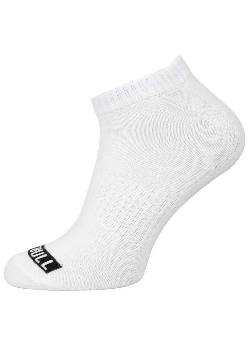 PIT BULL SKARPETKI PAD THIN WHITE
