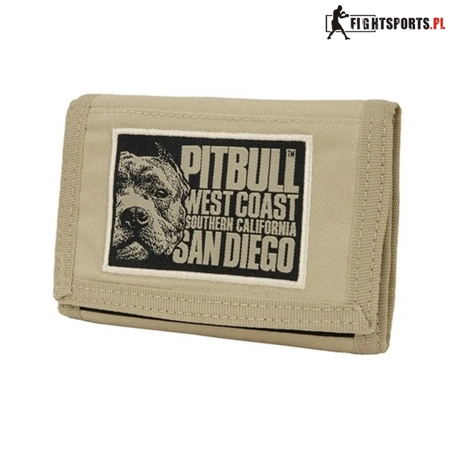PIT BULL PORTFEL CANVAS BLOOD DOG PIASKOWY