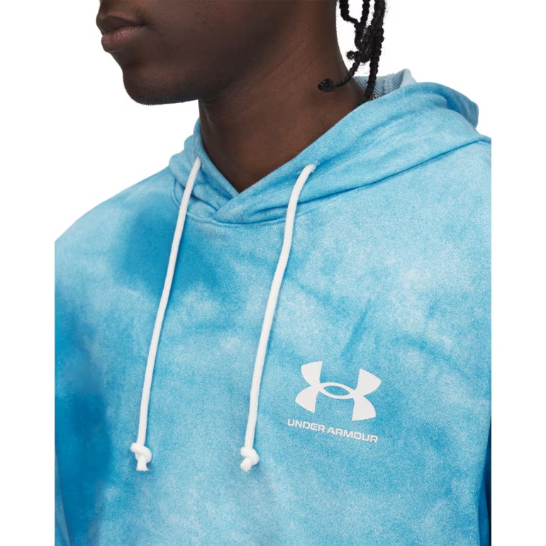 UNDER ARMOUR BLUZA Z KAPTUREM RIVAL TERRY AOP PRINTED 452