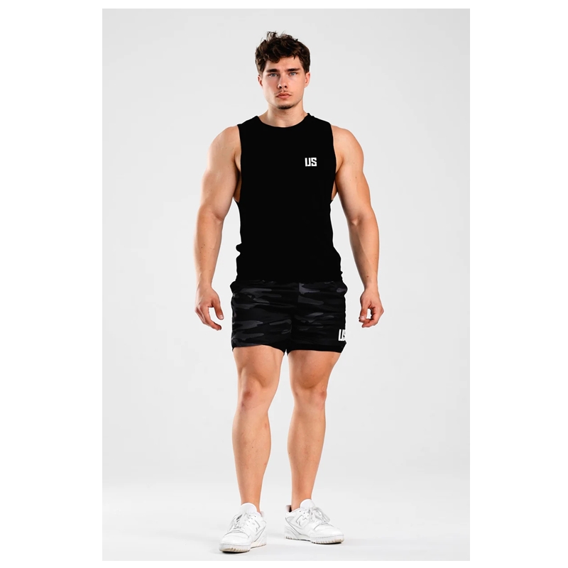 MAKE US STRONG TANK TOP DENVER OPEN BLACK