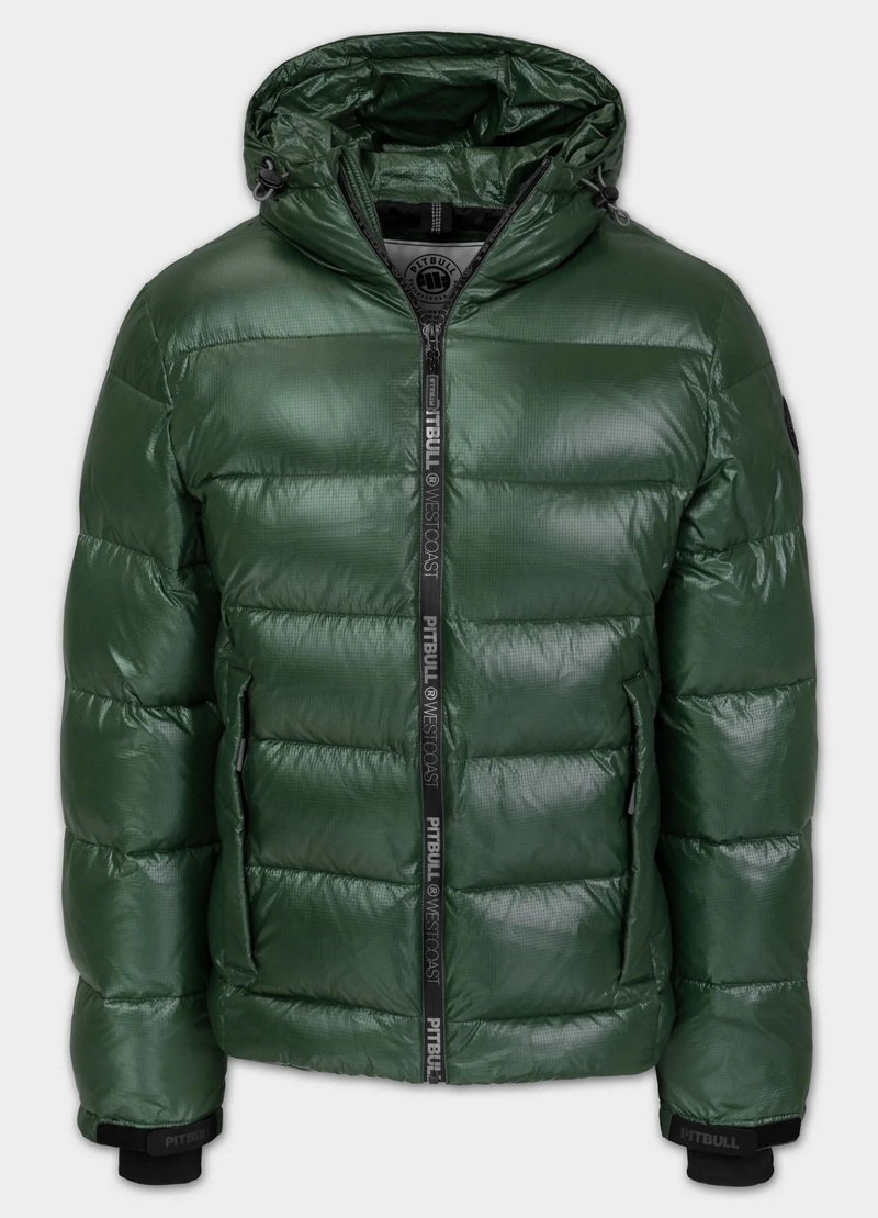PIT BULL KURTKA PEPPERWOOD BOTTLE GREEN