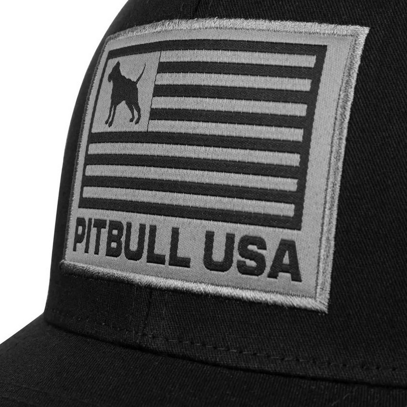 PIT BULL CZAPKA Z DASZKIEM MESH FULL CAP PITBULL USA MULTICAP