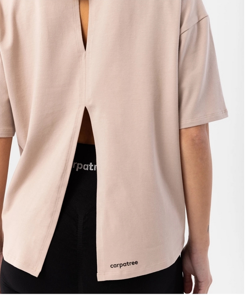 CARPATREE KOSZULKA STITCH MUSHROOM BEIGE