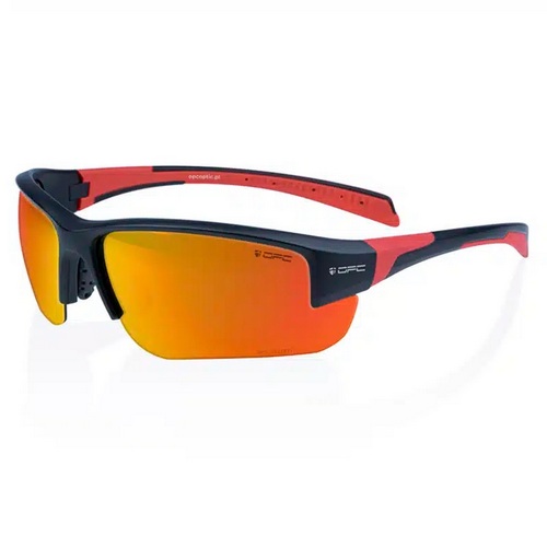 OPC OKULARY PRZECIWSŁONECZNE SAN SALVO BLACK RED REVO