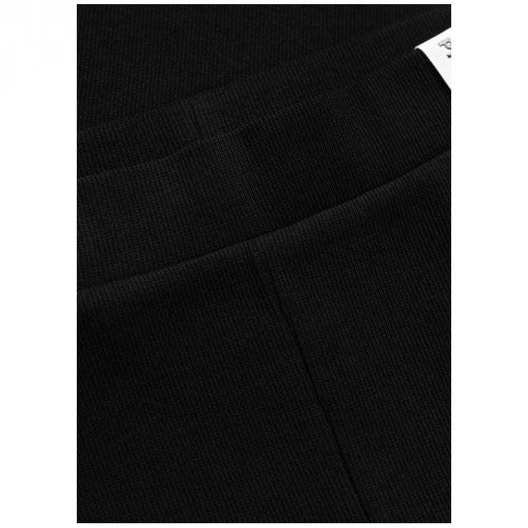 PIT BULL SPODNIE FLARE DZWONY RIB LAYLA BLACK