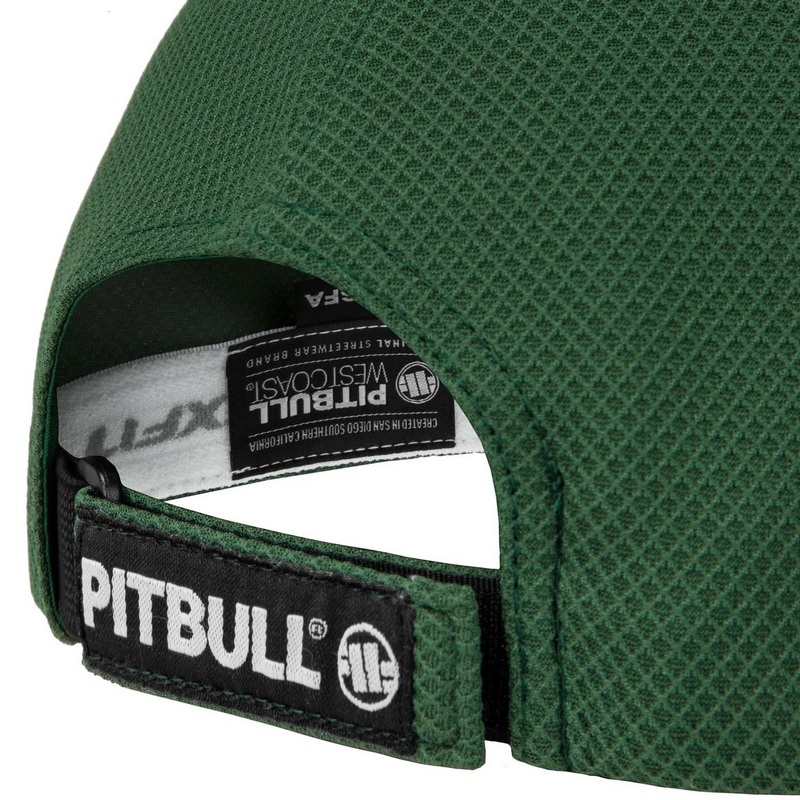 PIT BULL CZAPKA Z DASZKIEM SNAPBACK LOGO HYBRID GREEN