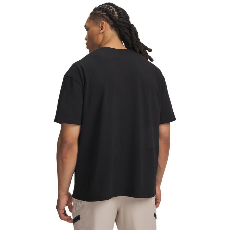 UNDER ARMOUR KOSZULKA HEAVYWEIGHT METAL LOGO 008