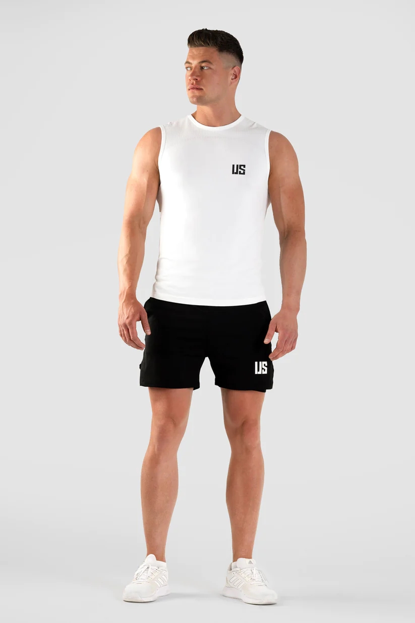 MAKE US STRONG TANK TOP DENVER WHITE