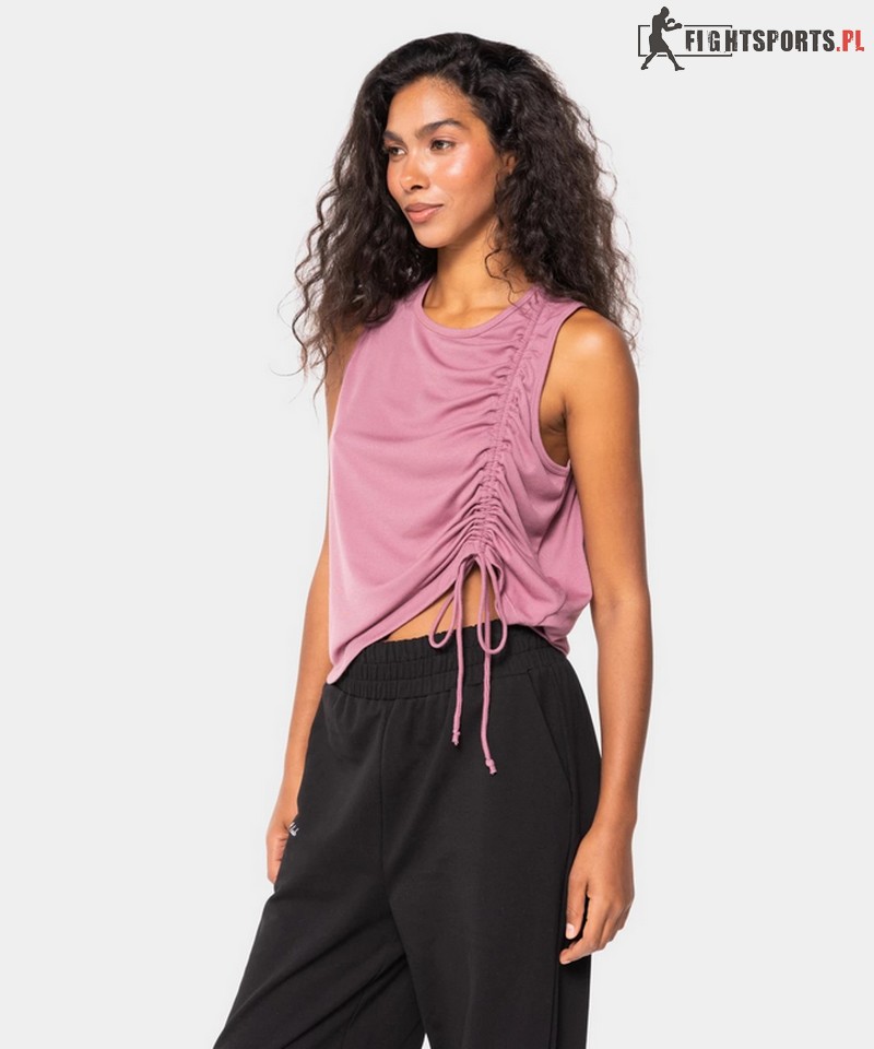 CARPATREE TANK TOP RUCHING PINK