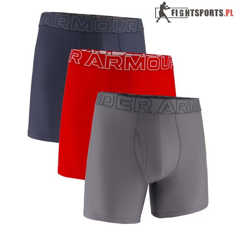 UNDER ARMOUR BOKSERKI PERFORMANCE TECH 6IN 3 PAK 044