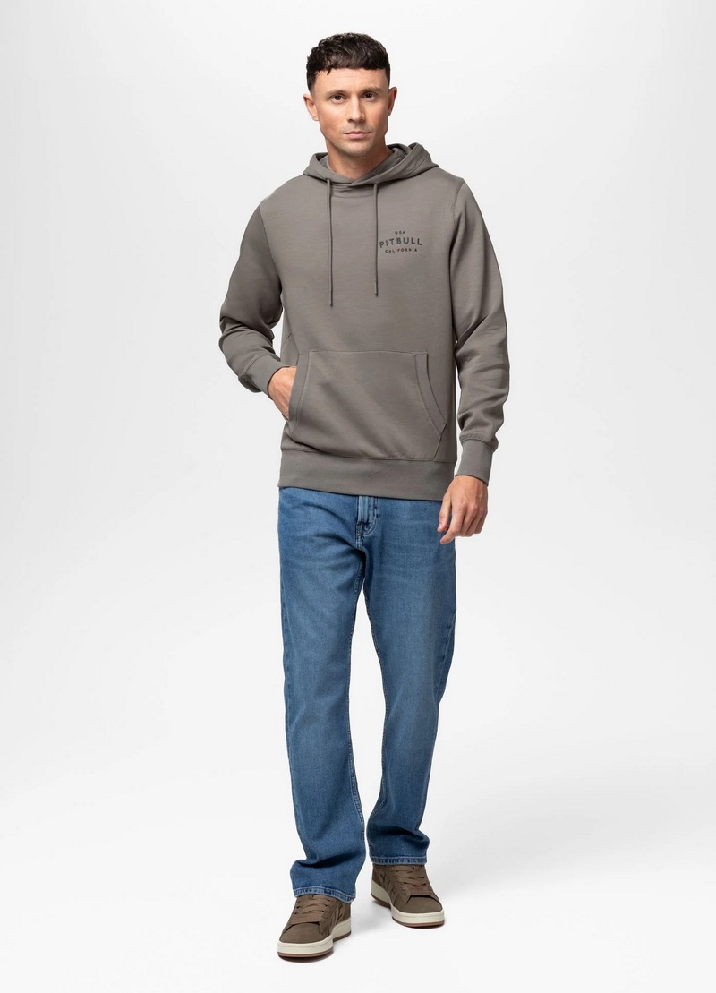 PIT BULL BLUZA Z KAPTUREM SAMPSON TAUPE