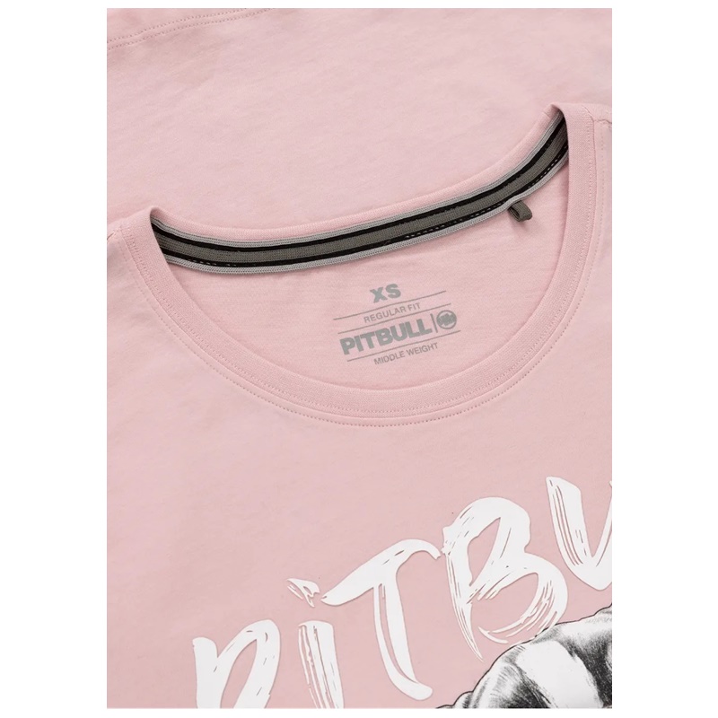 PIT BULL KOSZULKA DAMSKA PUPPY PINK