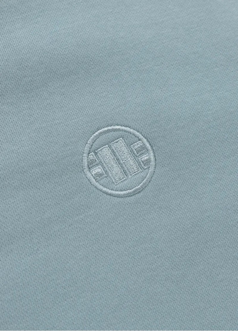 PIT BULL BLUZA CREWNECK LANCASTER WASHED BLUE