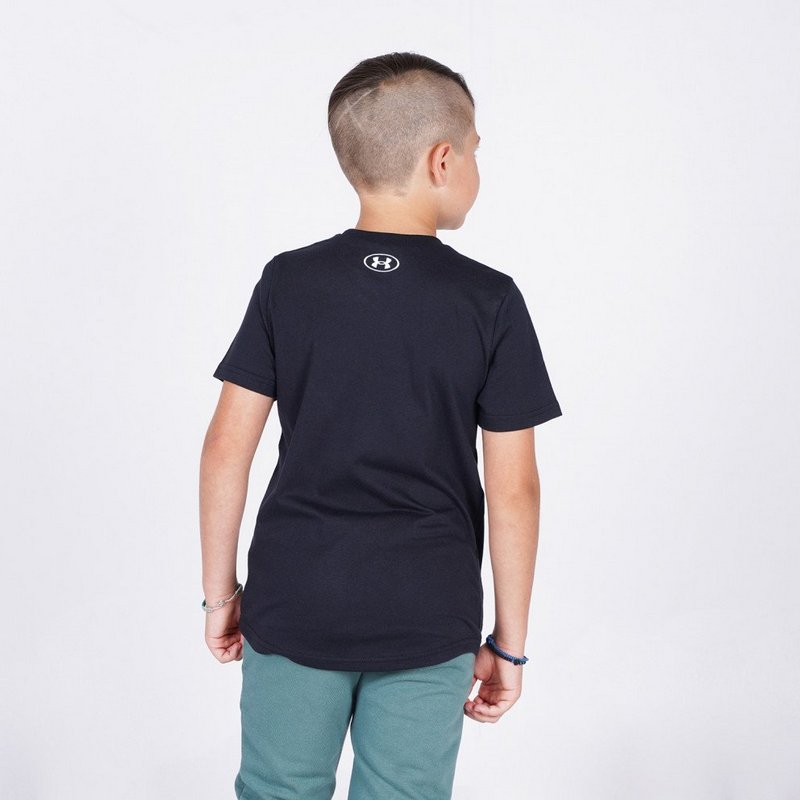 UNDER ARMOUR KOSZULKA CHŁOPIĘCA SPORTSTYLE LOGO 001