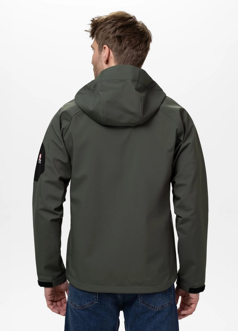 PIT BULL KURTKA SOFTSHELL ROCKFISH 2 OLIVE