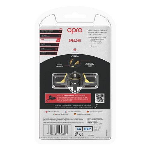 Opro Ochraniacz szczęki na aparat Gold Braces
