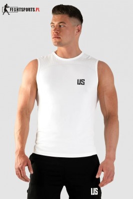 MAKE US STRONG TANK TOP DENVER WHITE