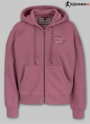 PIT BULL BLUZA ROZPINANA MANZANITA HEART PINK