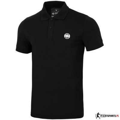 PIT BULL KOSZULKA POLO JERSEY SMAL LOGO BLACK