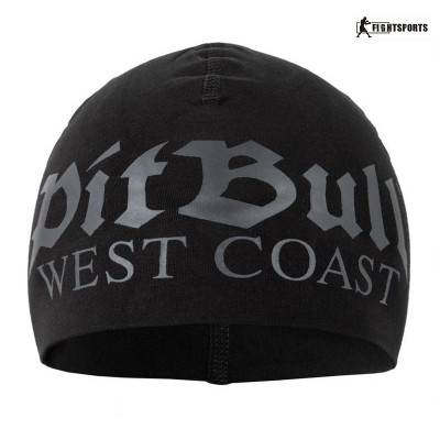 PIT BULL CZAPKA CIENKA OLD LOGO BLACK/BLACK