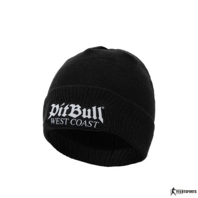 PIT BULL CZAPKA ZIMOWA BEANIE ONE TONE OLD LOGO BLACK