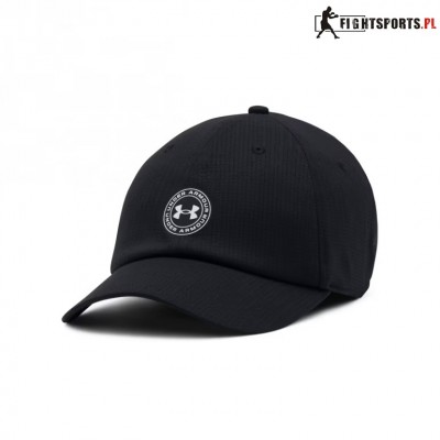 UNDER ARMOUR CZAPKA Z DASZKIEM DAMSKA ISO-CHILL ARMOURVENT BLACK