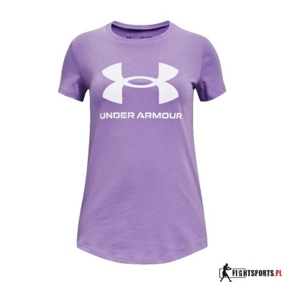 UNDER ARMOUR KOSZULKA DZIEWCZĘCA GRAPHIC SPORTSTYLE 560