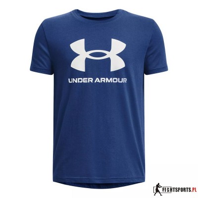 UNDER ARMOUR KOSZULKA CHŁOPIĘCA SPORTSTYLE LOGO 471