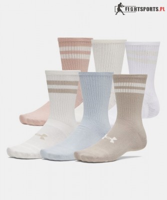 UNDER ARMOUR SKARPETKI ESSENTIAL 6 PACK 204