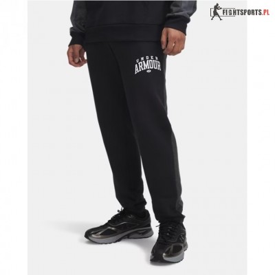 UNDER ARMOUR SPODNIE DRESOWE MĘSKIE RIVAL FLEECE COLORBLOCK