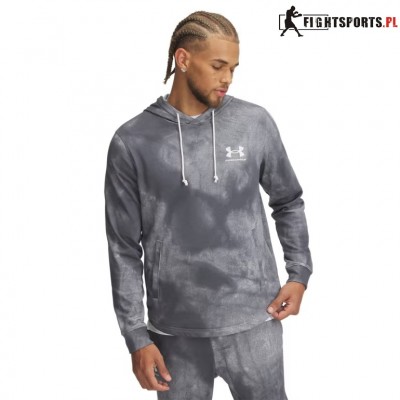 UNDER ARMOUR BLUZA Z KAPTUREM RIVAL TERRY AOP PRINTED 025