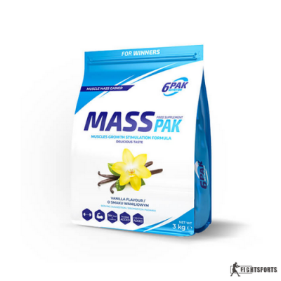 6PAK NUTRITION MASS PAK 3000G
