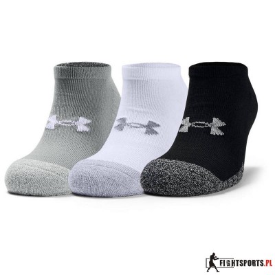 UNDER ARMOUR SKARPETKI HEATGEAR NO SHOW 035