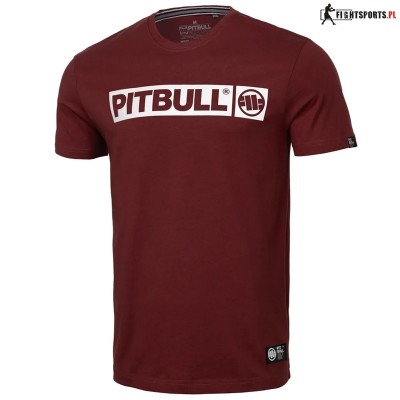 PIT BULL KOSZULKA HILLTOP BURGUNDY